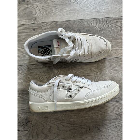 Vans Other - Vans Lowland CC ComfyCush Leather Skate Shoe Authentic Classic Men Size 8.5 RARE
